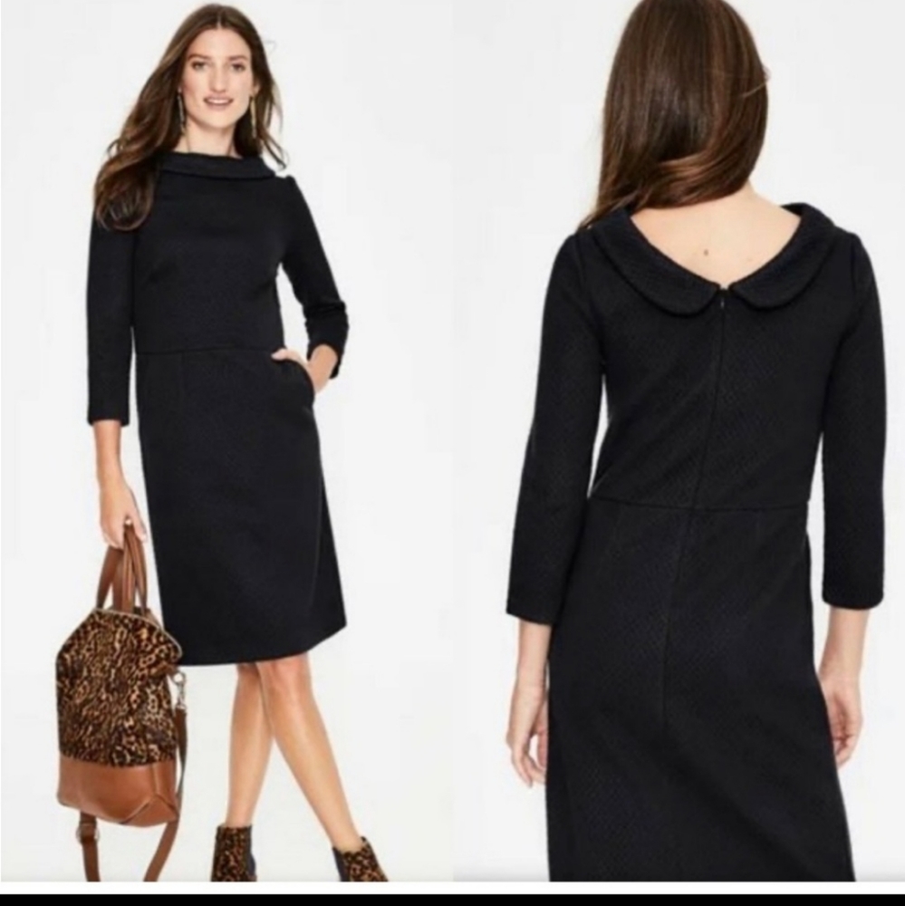 Boden black dress 6L